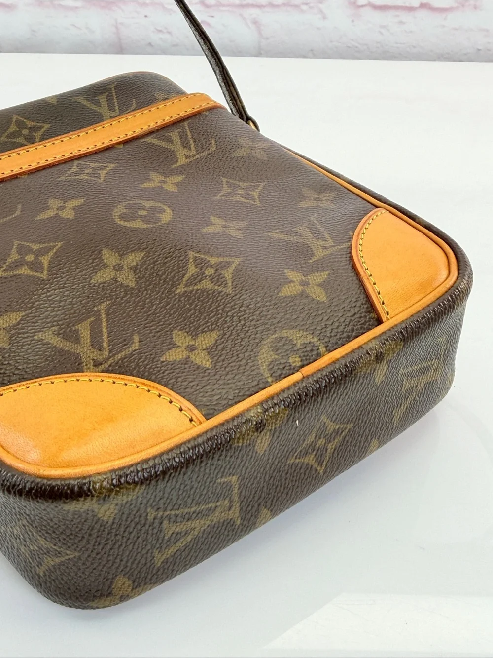 Louis Vuitton Brown Monogram Canvas Danube 21 Crossbody Bag